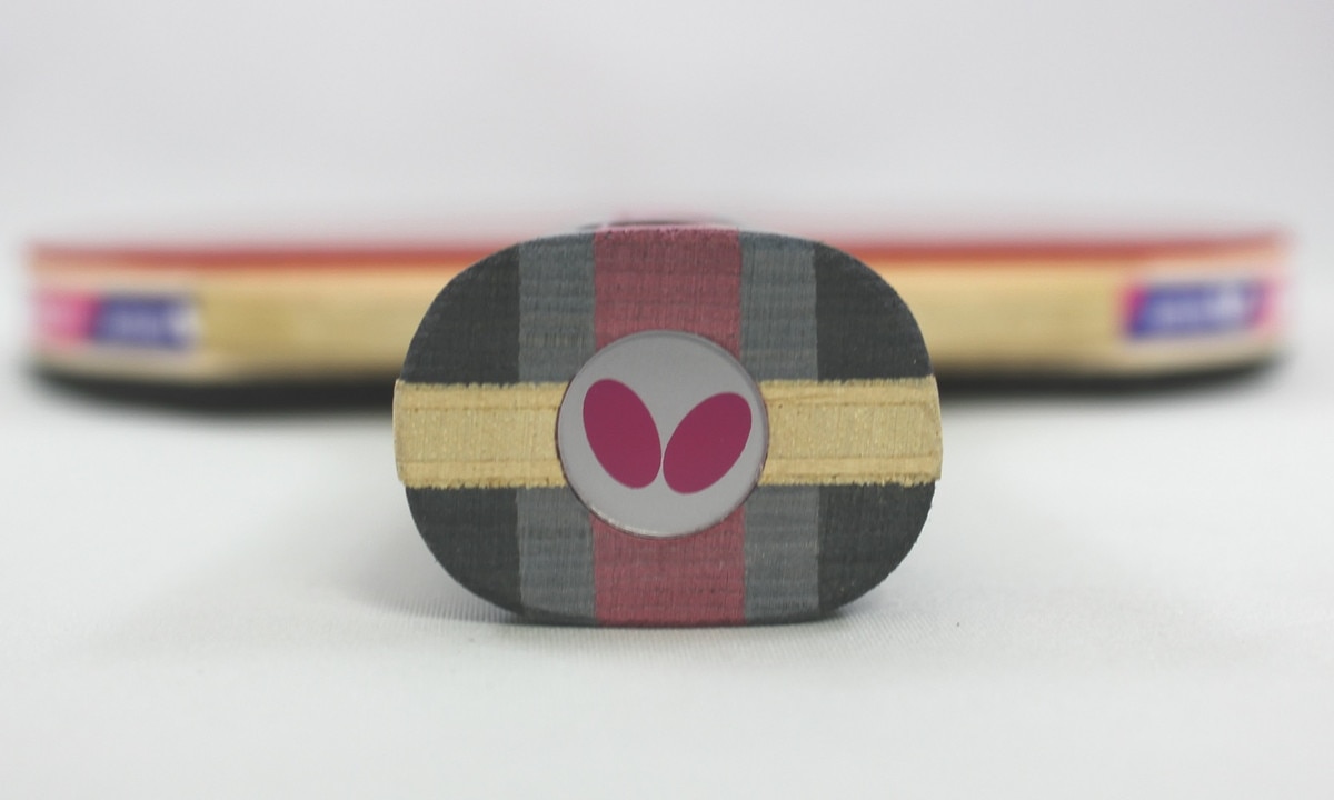 Butterfly Nakama S-7 Racket: Butterfly Emblem